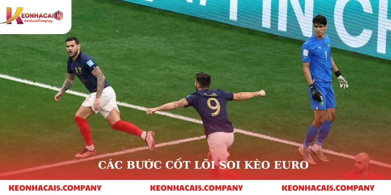 Các bước cốt lõi soi kèo euro